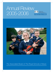 ABRSM ANNUAL REVIEW 05/RE 02