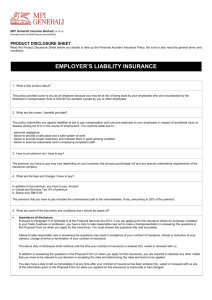employer's liability insurance