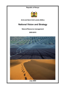 National Vision and Strategy