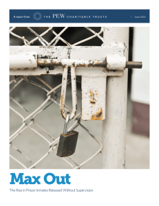 Max Out: The Rise in Prison Inmates Released Without Supervision