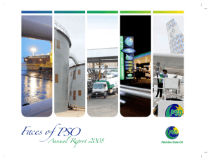 PSO: An Overview - Pakistan State Oil