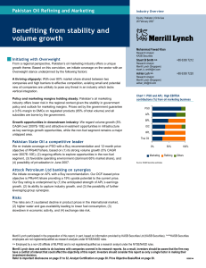 Benefiting from stability and volume growth