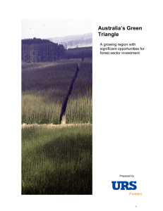 Green Triangle Investment - Department of Agriculture