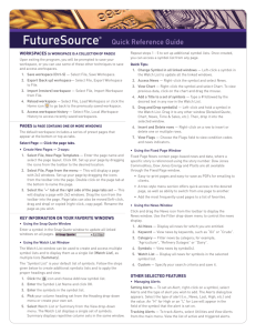 FutureSource Web Quick Start Guide