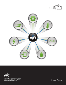 mFi | User Guide - Ubiquiti Networks
