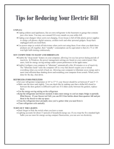 Tips for Reducing Your Electric Bill