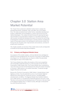 Chapter 3 Station Area Market