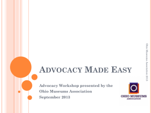 OMA's Advocacy Made Easy Presentation