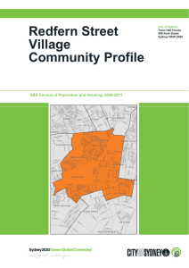Redfern Street Village Community Profile