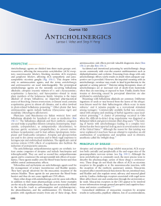 Chapter 150 - Anticholinergics