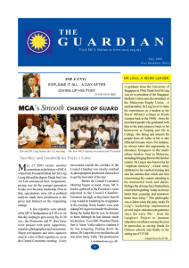 guardian - Malaysian Chinese Association