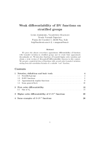 Weak differentiability of BV functions on stratified groups