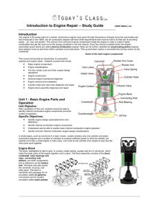 Introduction to Engine Repair – Study Guide
