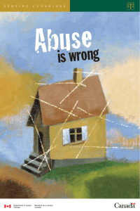 Abuse is Wrong