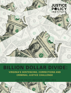 Billion Dollar Divide - Justice Policy Institute