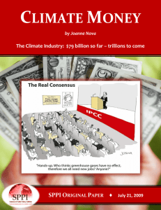 The Climate Industry: $70 billion from the US government