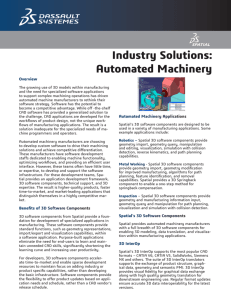 Industry Solutions: Automated Machinery