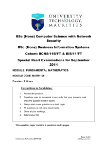 fundamental mathematics