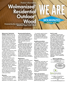 Product Info Sheet CAC - American Pole and Timber