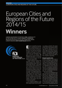 European Cities and Regions of the Future 2014/15