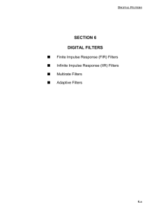 Digital Filters - Analog Devices