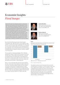Economist Insights Fiscal bungee