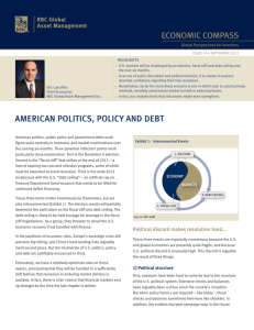 american politics, policy and debt