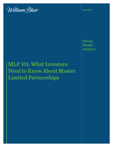 MLP 101: What Investors Need to Know About Master