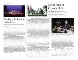 Latin jazz in Ozawa Hall