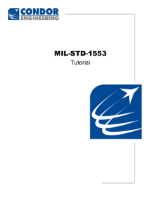 MIL-STD-1553 Tutorial