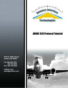 AIT - ARINC 429 Protocol Tutorial