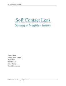 Soft Contact Lens - Faculty & Research