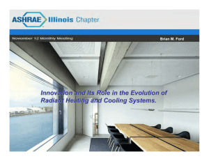 Innovation and Evolution of Radiant Systems, Brian Ford