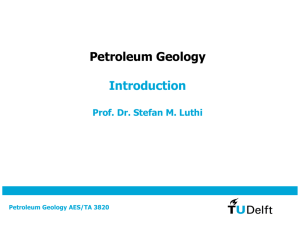 Petroleum Geology Introduction