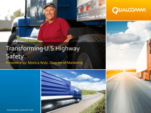 Transforming US Highway Safety