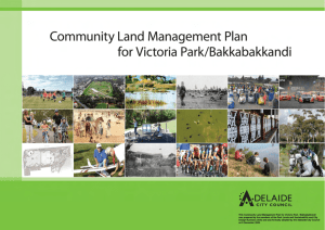 Victoria Park Master Plan