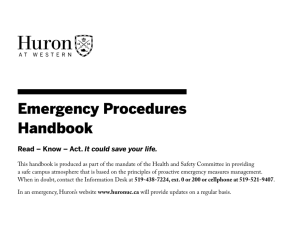 Emergency Procedures Handbook