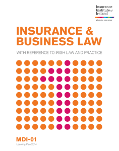 INSURANCE & BUSINESS LAW