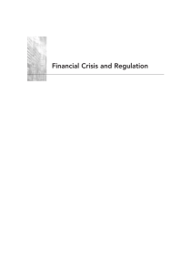 Financial Crisis and Regulation