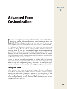 Advanced Form Customization