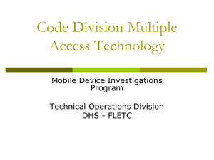 Code Division Multiple Access Technology