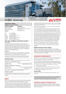 Griffith University - Universities Admissions Centre
