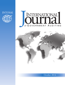International Journal of Government Auditing October 2014