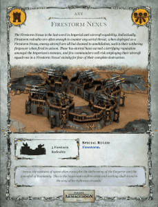 Escalation Fortifications - Imperium