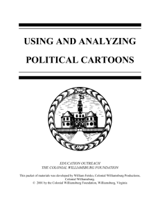 using and analyzing political cartoons