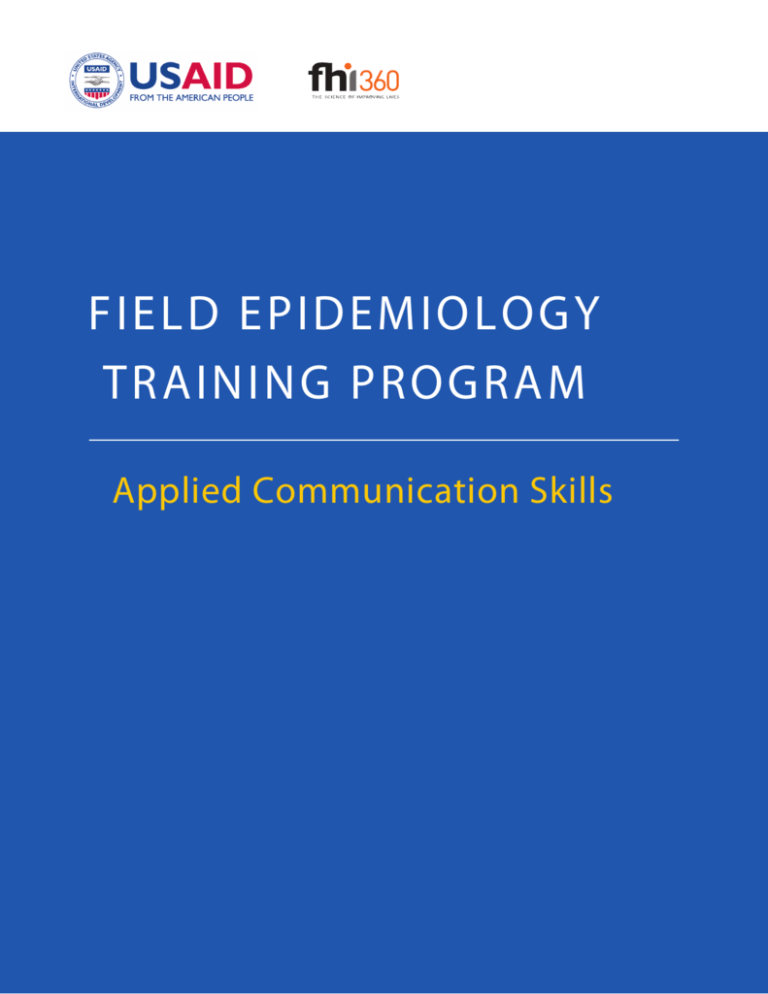 field-epidemiology-training-program