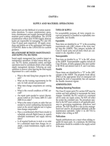 FM 1-500 CHAPTER 6 SUPPLY AND MATERIEL OPERATIONS