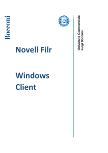 Novell Filr Windows Client