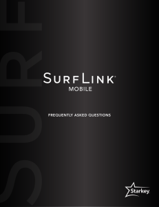 SurfLink Mobile Frequently Asked Questions