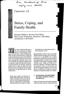 Stress, Coping, and Family Health
